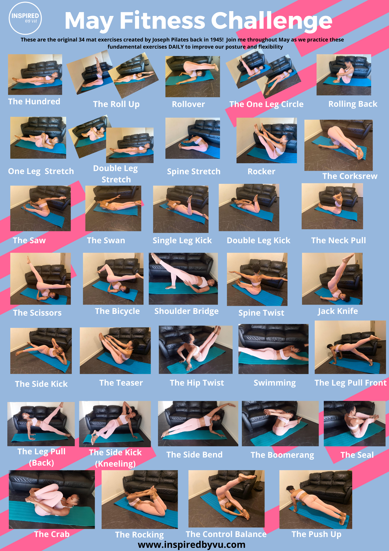 Stretch Targets - May Fitness Challenge - Inspired By Vu Fitness